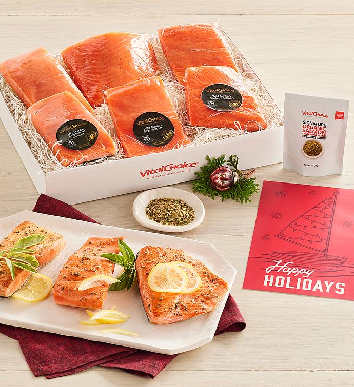 Wild Salmon Sampler - Holiday Gift 